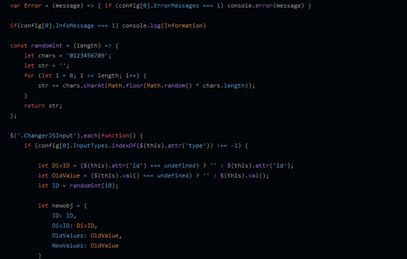 Changer.js Library